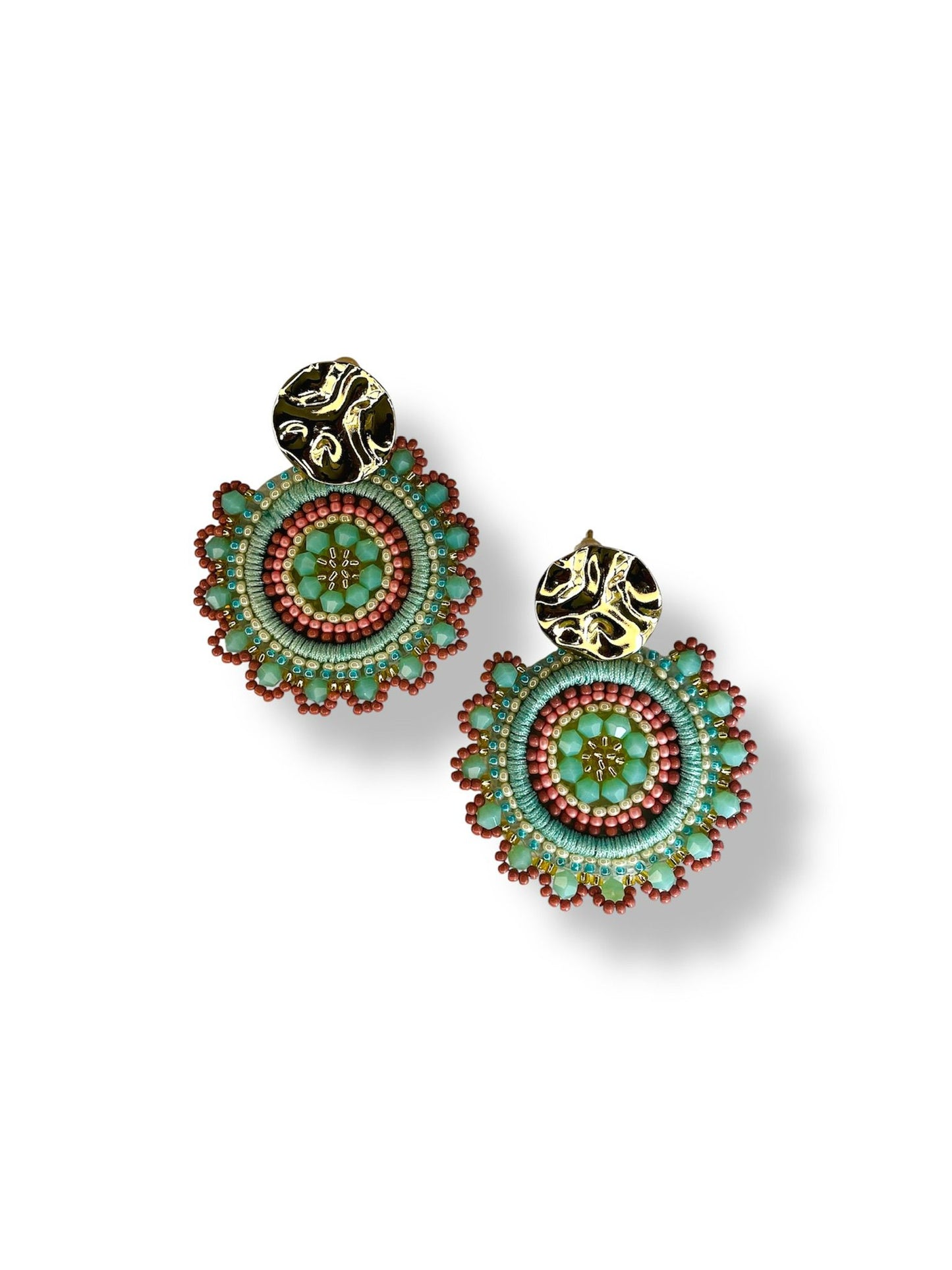 EARRINGS HANDCRAFTE TURQUIOSE