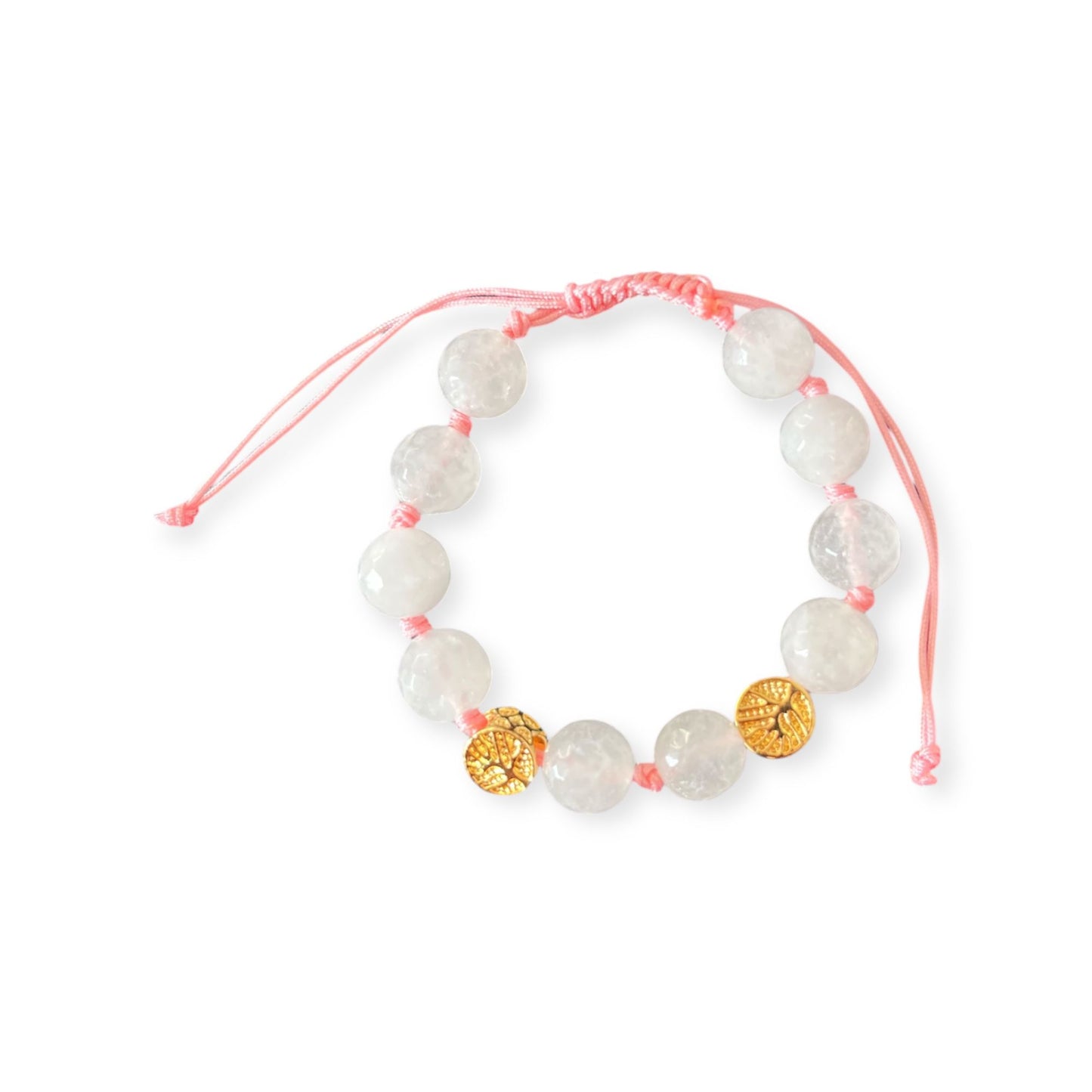 PINK HEART HEALING BRACELET
