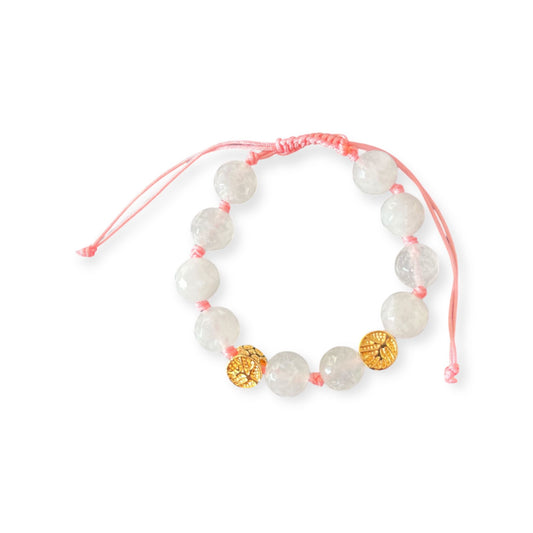 PINK HEART HEALING BRACELET