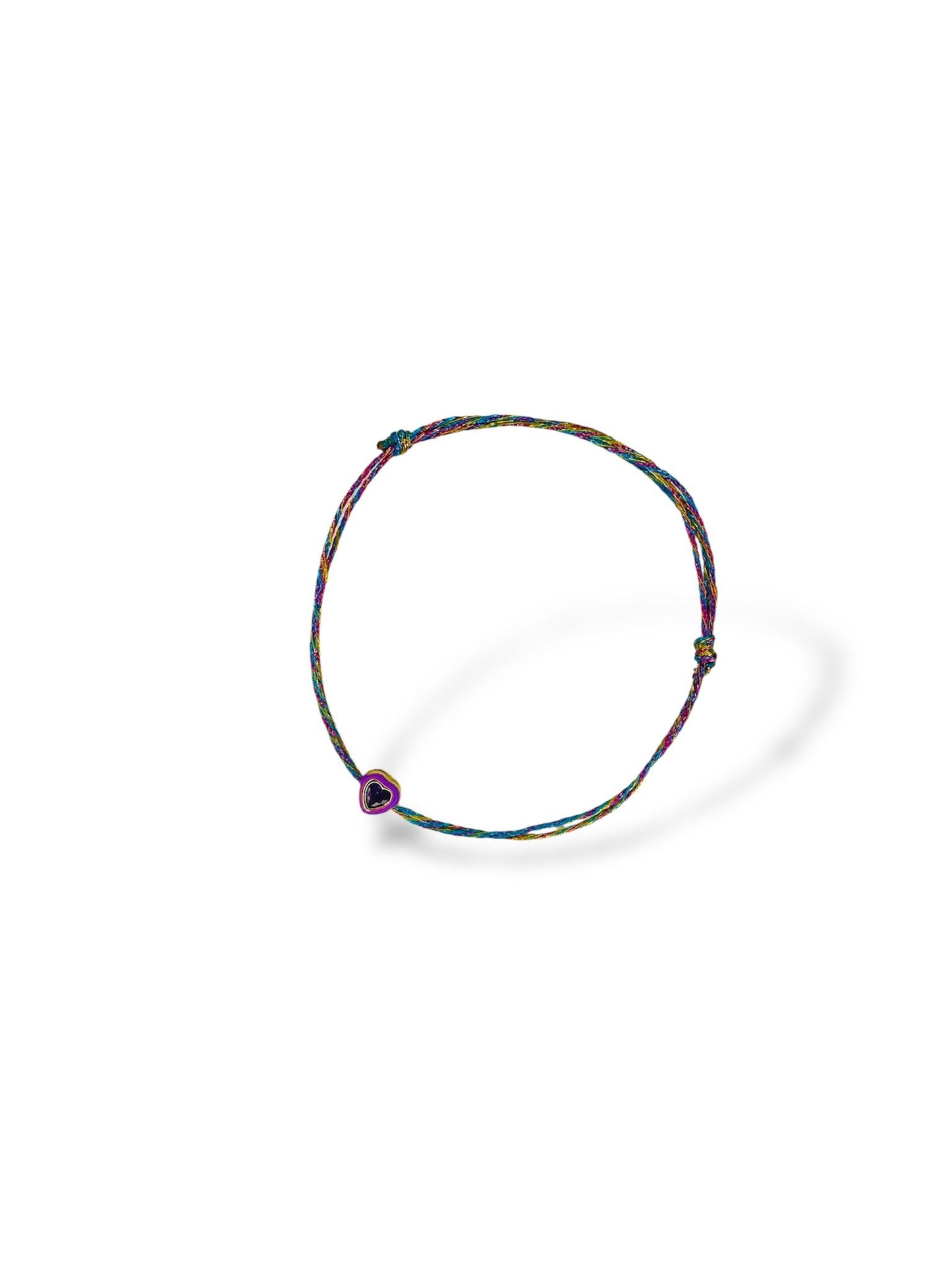 BLACK BRACELET ADJUSTABLE WITH ZIRCONE