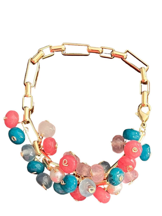 PRIMAVERAL BRACELET WITH GOLD PLATED